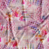 Tie Dye Colour full Digital Printed Fabric For Kurti Manufacturer